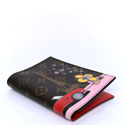 Louis Vuitton Monogram 2019 Christmas Animation Passport Cover Rouge 5 of 5
