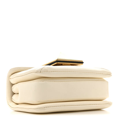 Valentino Garavani Nappa Micro One Stud Chain Bag Ivory 4 of 10
