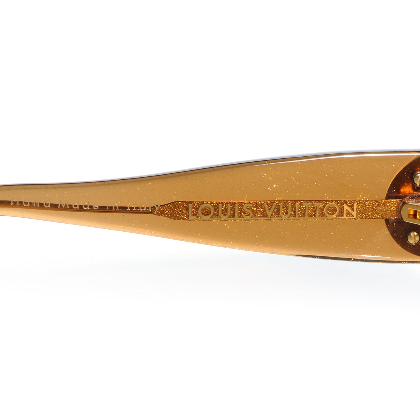 Ursula Strass PM Glitter Sunglasses Dark Honey