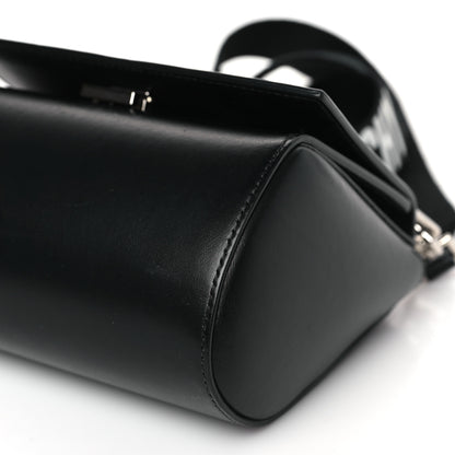 Givenchy Calfskin Mini Pandora Box Logo Strap Crossbody Bag Black 9 of 10