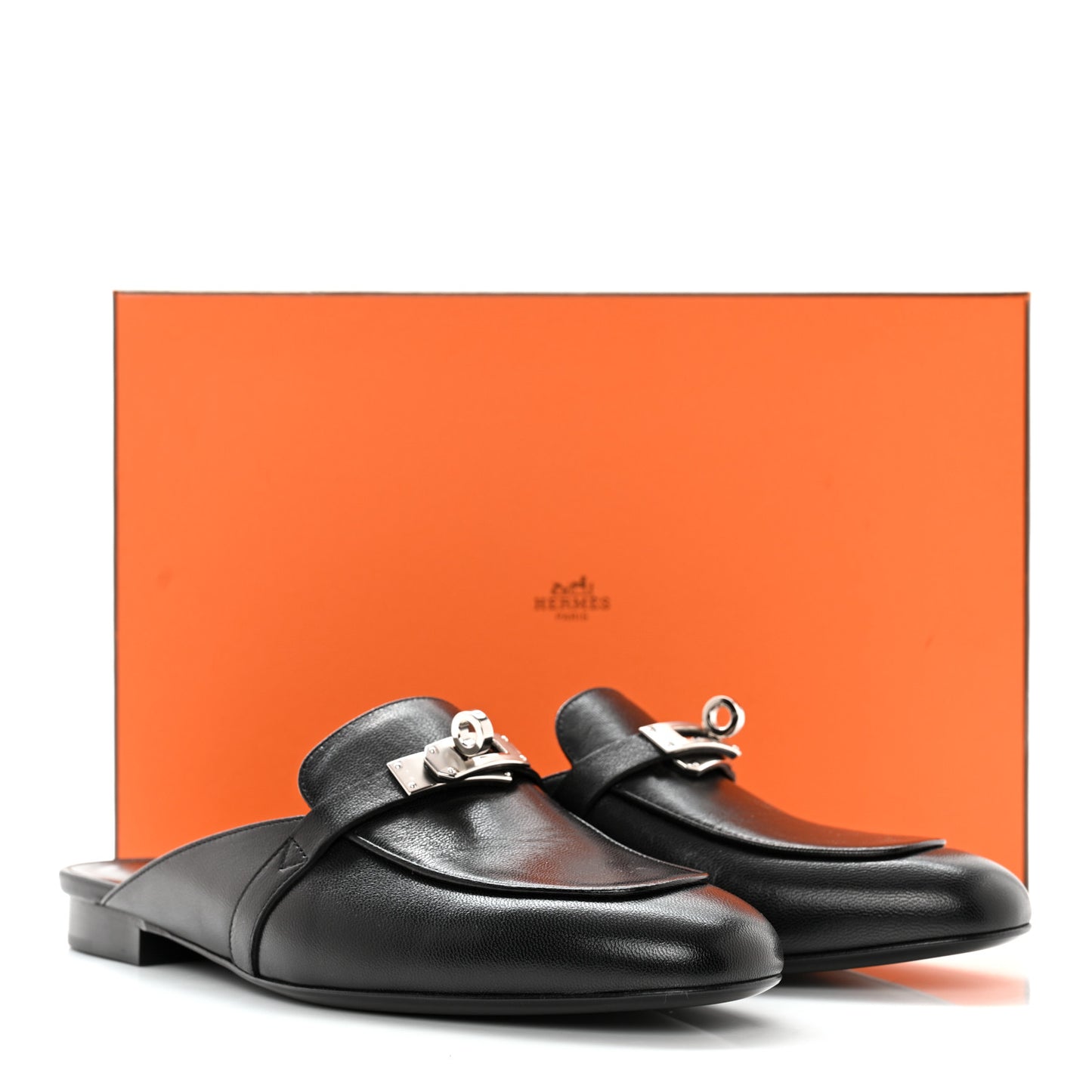 Goatskin Oz Mules 38 Black
