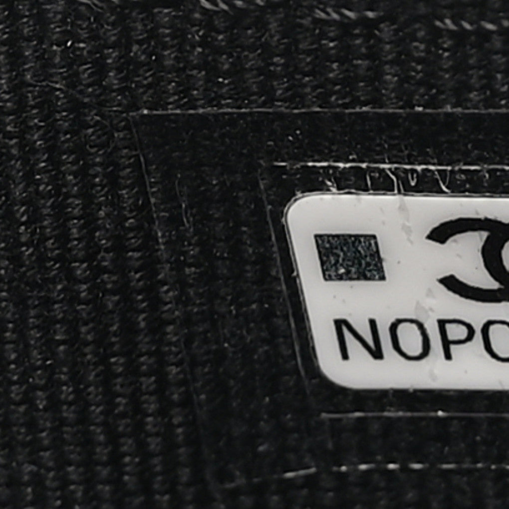 Chanel Lambskin Quilted Zip Card Holder So Black 7 of 9