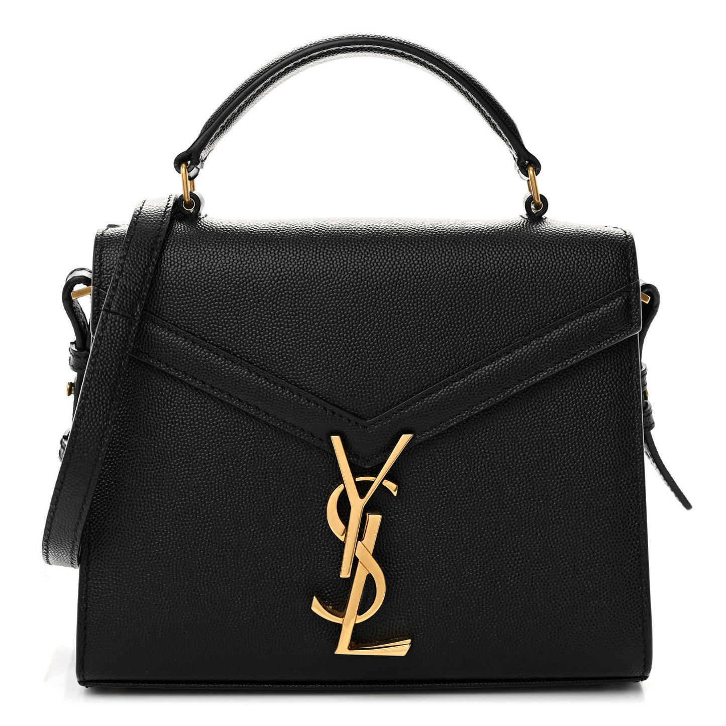 Grain de Poudre Mini Classic Monogram Cassandra Top Handle Black