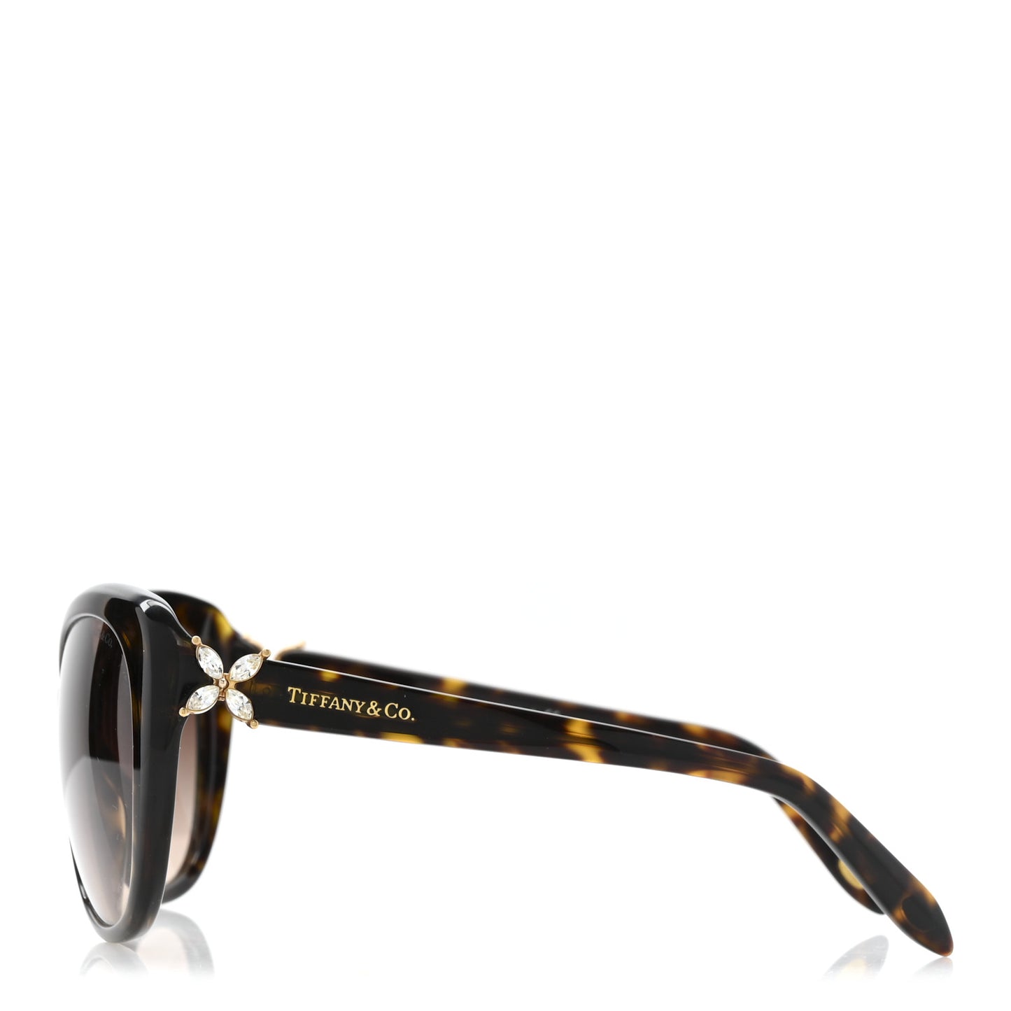 Acetate Crystal TF4048-B Sunglasses Tortoise