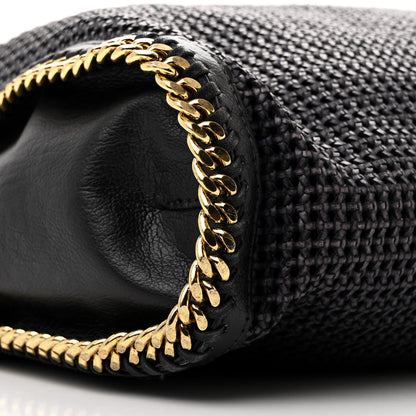 Stella McCartney Eco Alter Nappa Woven Big Falabella Tote Black 10 of 11