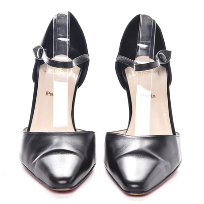 Christian Louboutin Kid La Donna 110 Mary Jane Pumps 39.5 Black 2 of 20