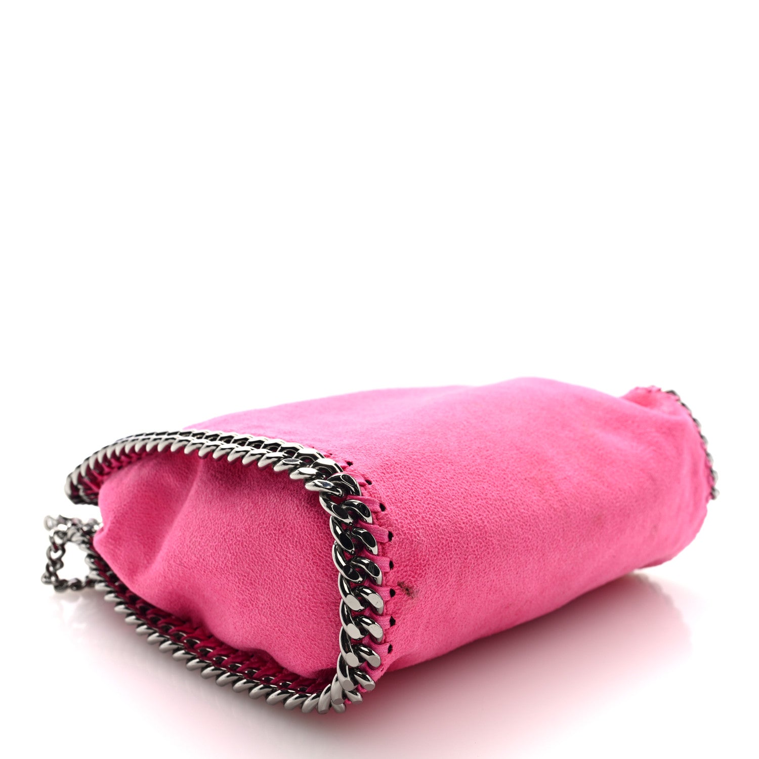 Stella McCartney Shaggy Deer Mini Falabella Tote Hot Pink 1830083