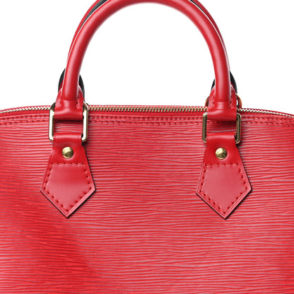 Louis Vuitton Epi Alma PM Rouge 9 of 10