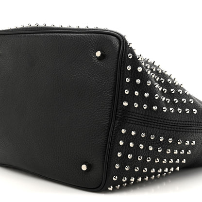 Burberry Calfskin Studded Medium Susanna Hobo Black 8 of 9