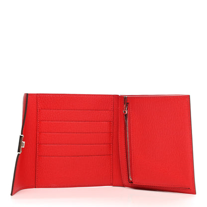 Hermes Chevre Mysore Clic 12 Wallet Rouge de Coeur 5 of 9