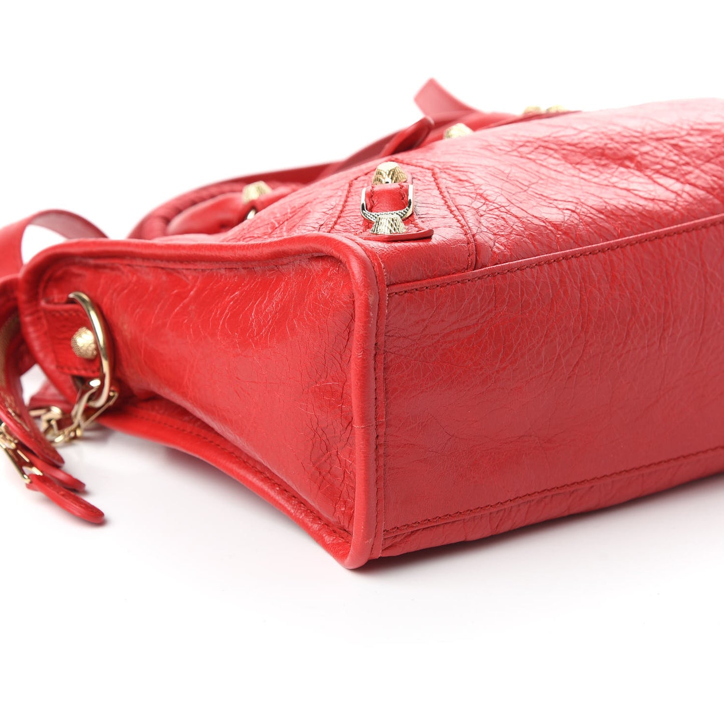 Agneau Giant 12 Gold Hardware S City Rouge Cardinal