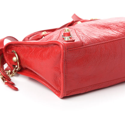 Balenciaga Agneau Giant 12 Gold Hardware S City Rouge Cardinal 6 of 10