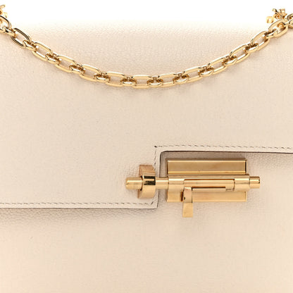 Hermes Chevre Mysore Mini Verrou Chaine Bag Nata 8 of 11