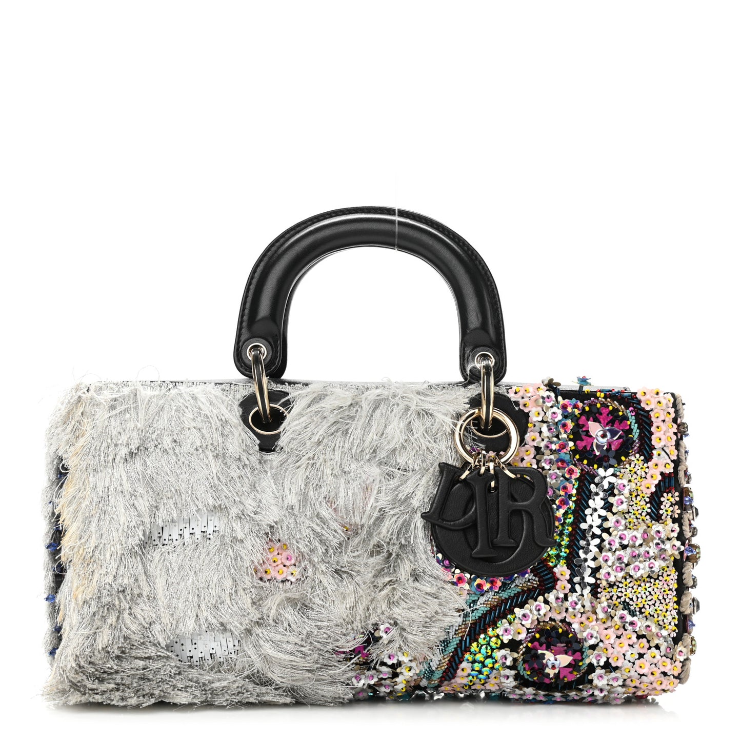 Embroidered Sequin East West Lady Dior Multicolor