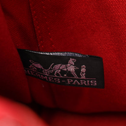 Hermes Canvas Fourre Tout PM Red 6 of 13