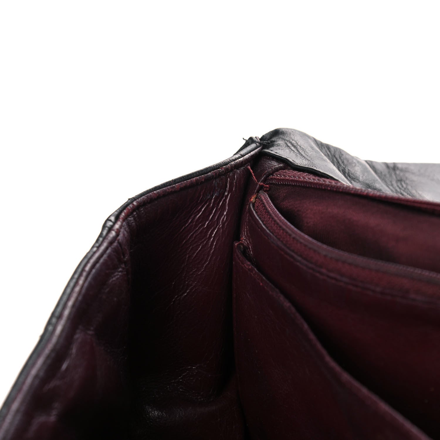 Chanel Lambskin Quilted Jumbo Single Flap Black 11 of 12