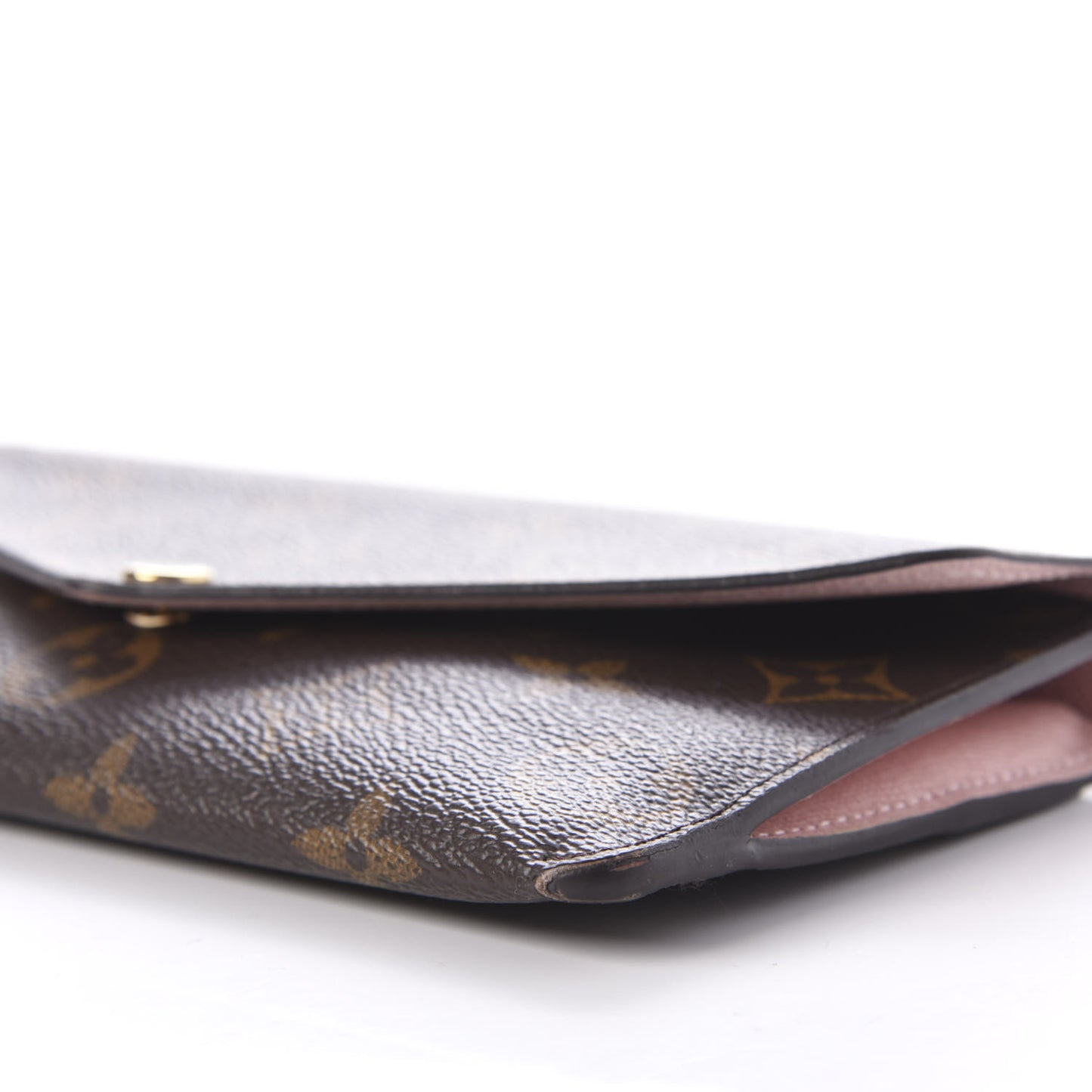 Monogram Jeanne Wallet Rose Ballerine