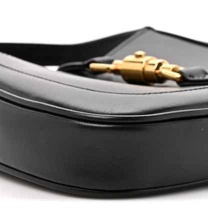Gucci Boarded Dyana Lux Calfskin Mini Jackie 1961 Hobo Black 10 of 10