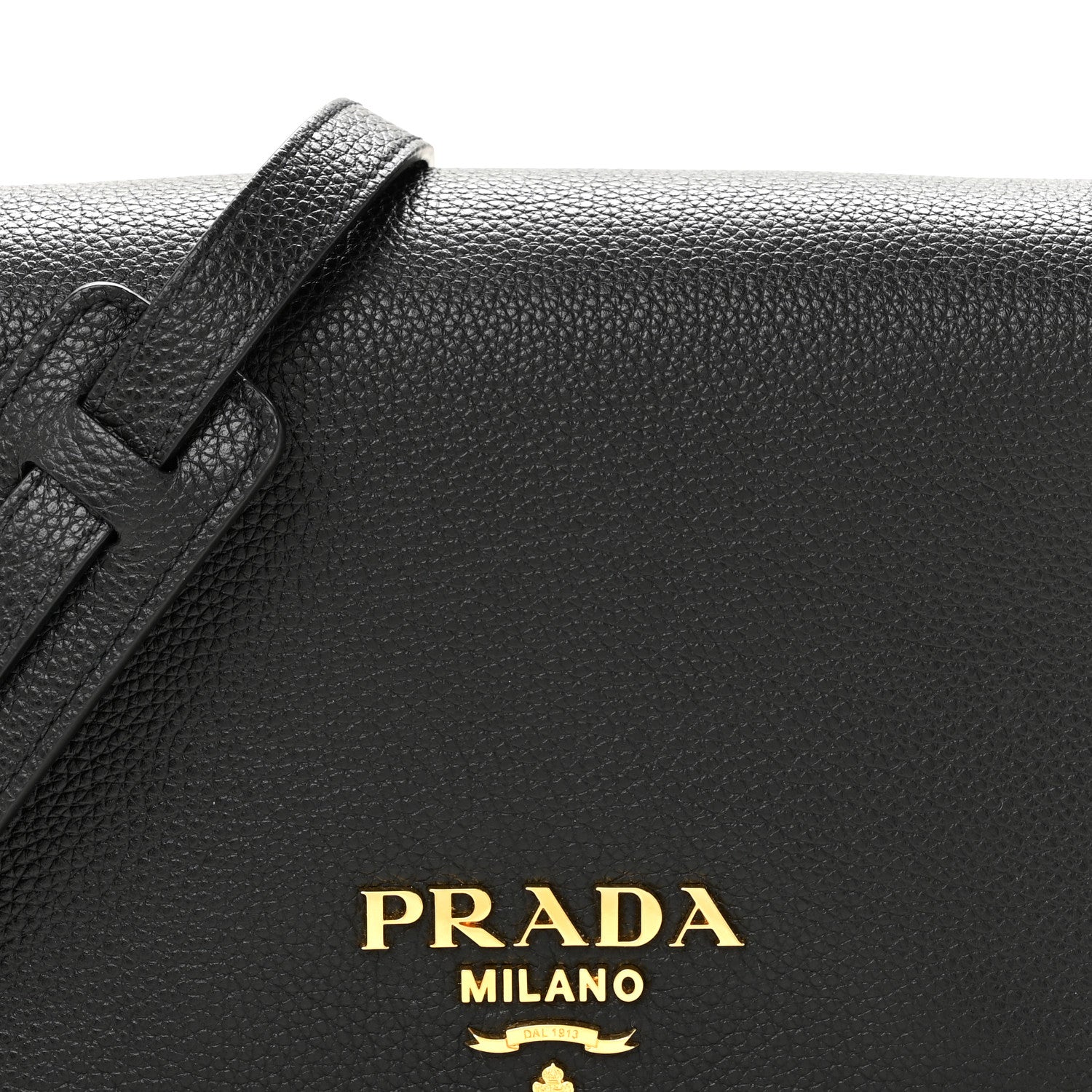 Prada Vitello Phenix Crossbody Bag Black 8 of 10
