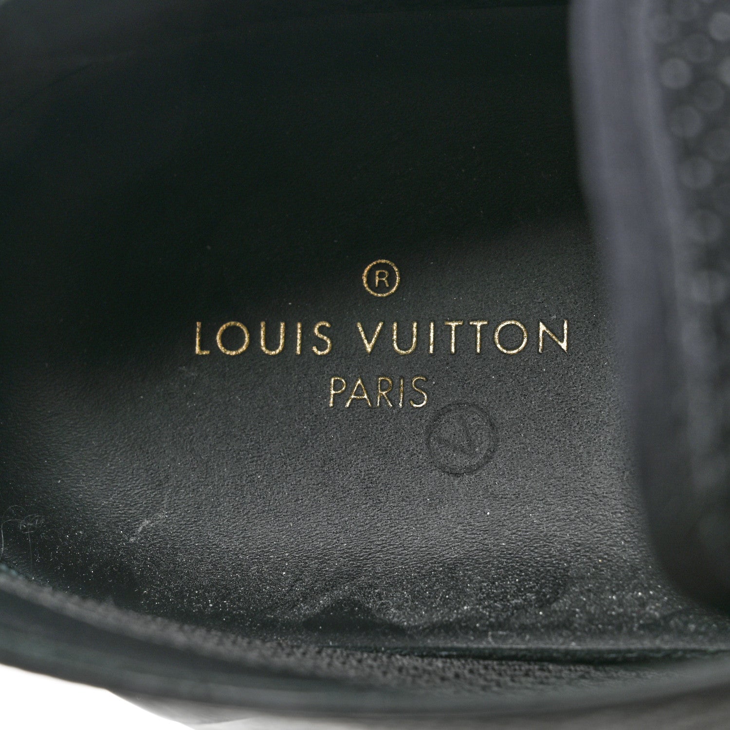 Louis Vuitton Calfskin Damier Fastlane Low Sneakers 13 Black 7 of 9