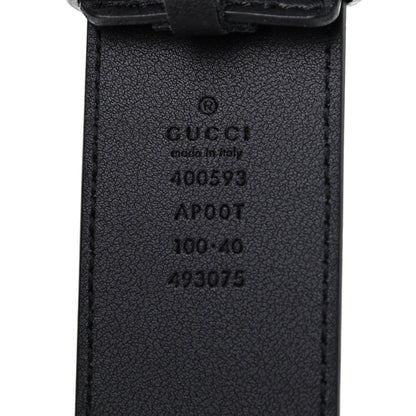 Gucci Calfskin Double G 40mm Belt 100 42 Black 4 of 5