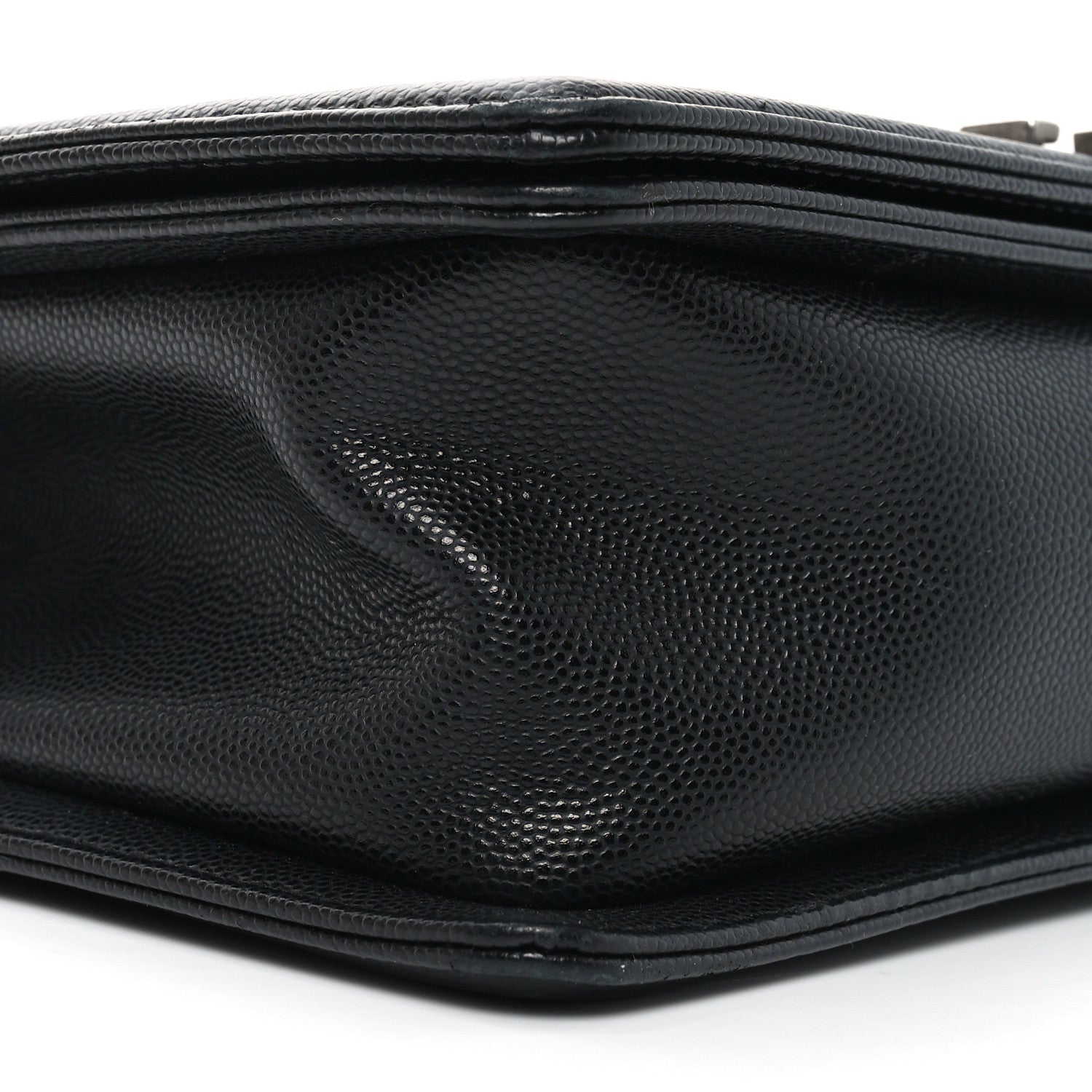 Chanel Caviar Quilted Medium Boy Flap Black 9 of 10