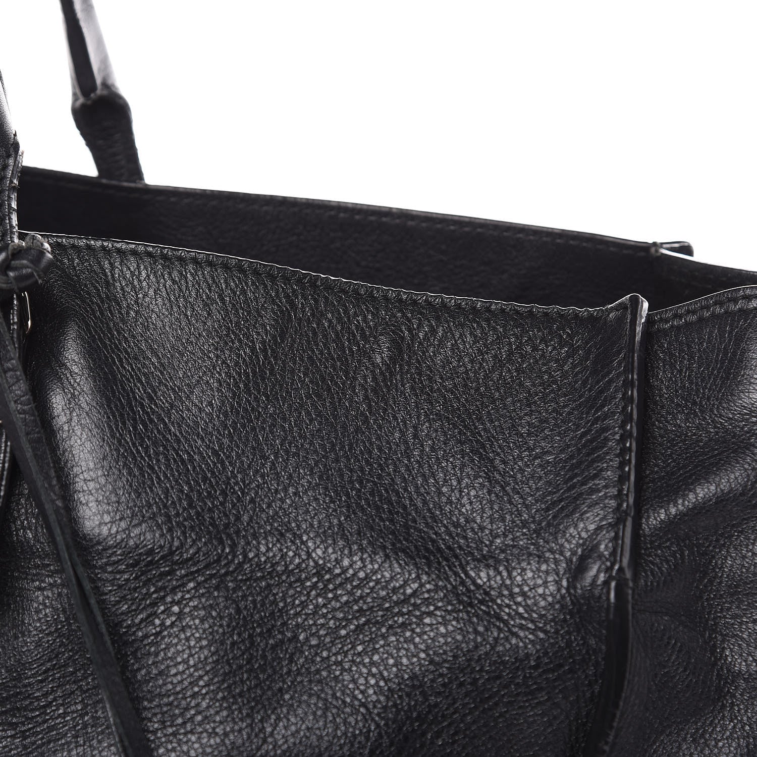 Balenciaga Supple Calfskin Papier A4 Zip Around Tote Black 15 of 22