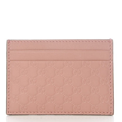 Gucci Microguccissima Card Holder Soft Pink 1 of 7