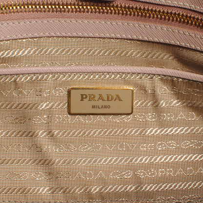 Prada Saffiano Lux Large Tote Cammeo 6 of 9