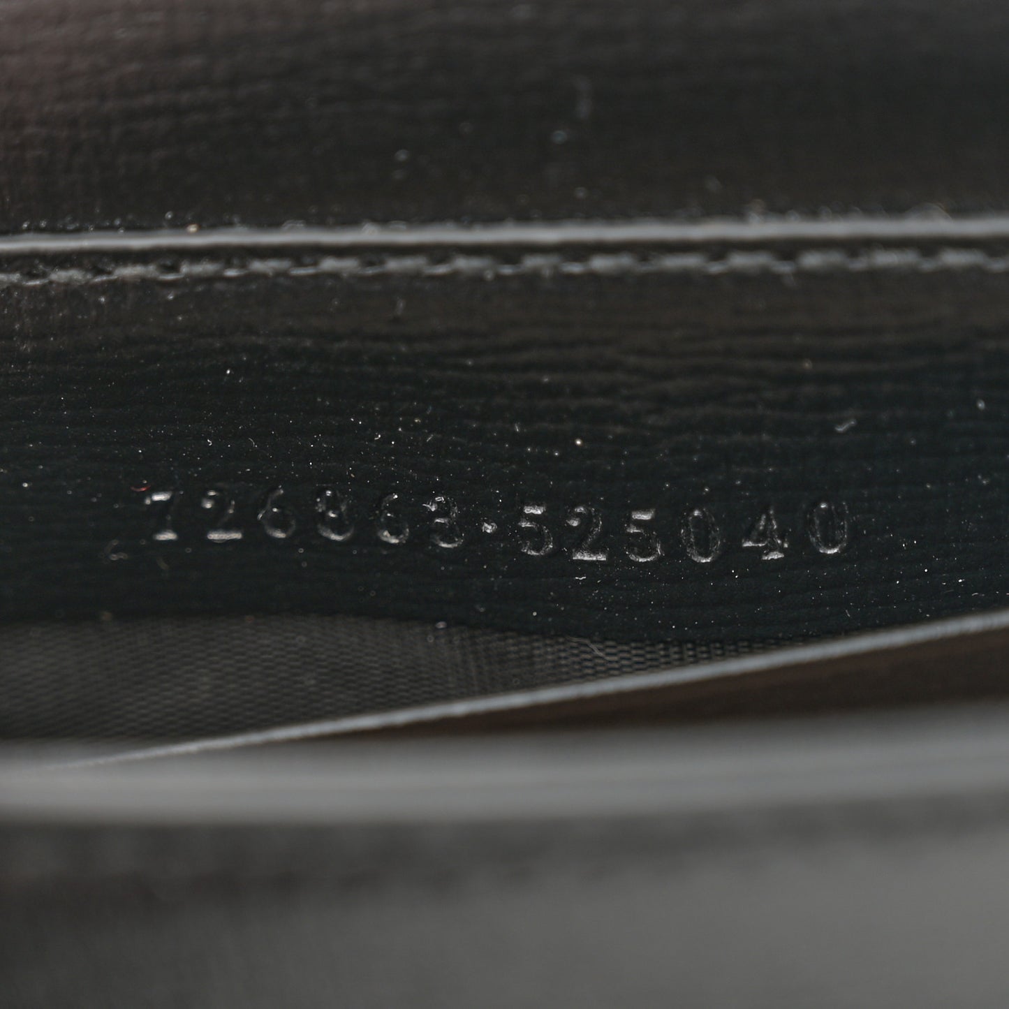 Azalea Calfskin Web Monochrome Horsebit 1955 Wallet On Strap  Black