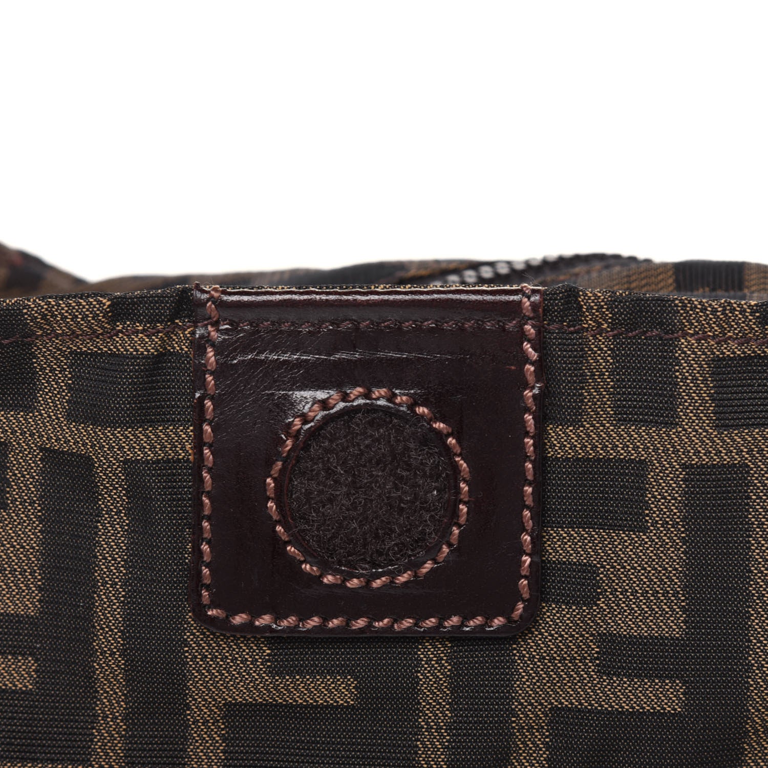 Fendi Zucca Mini Pouch Tobacco Moro 8 of 12
