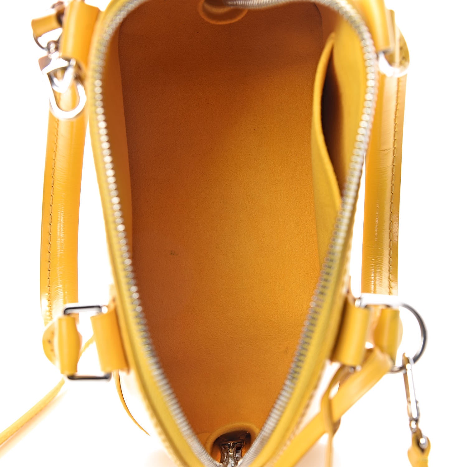 Louis Vuitton Epi Alma BB Citron 7 of 11