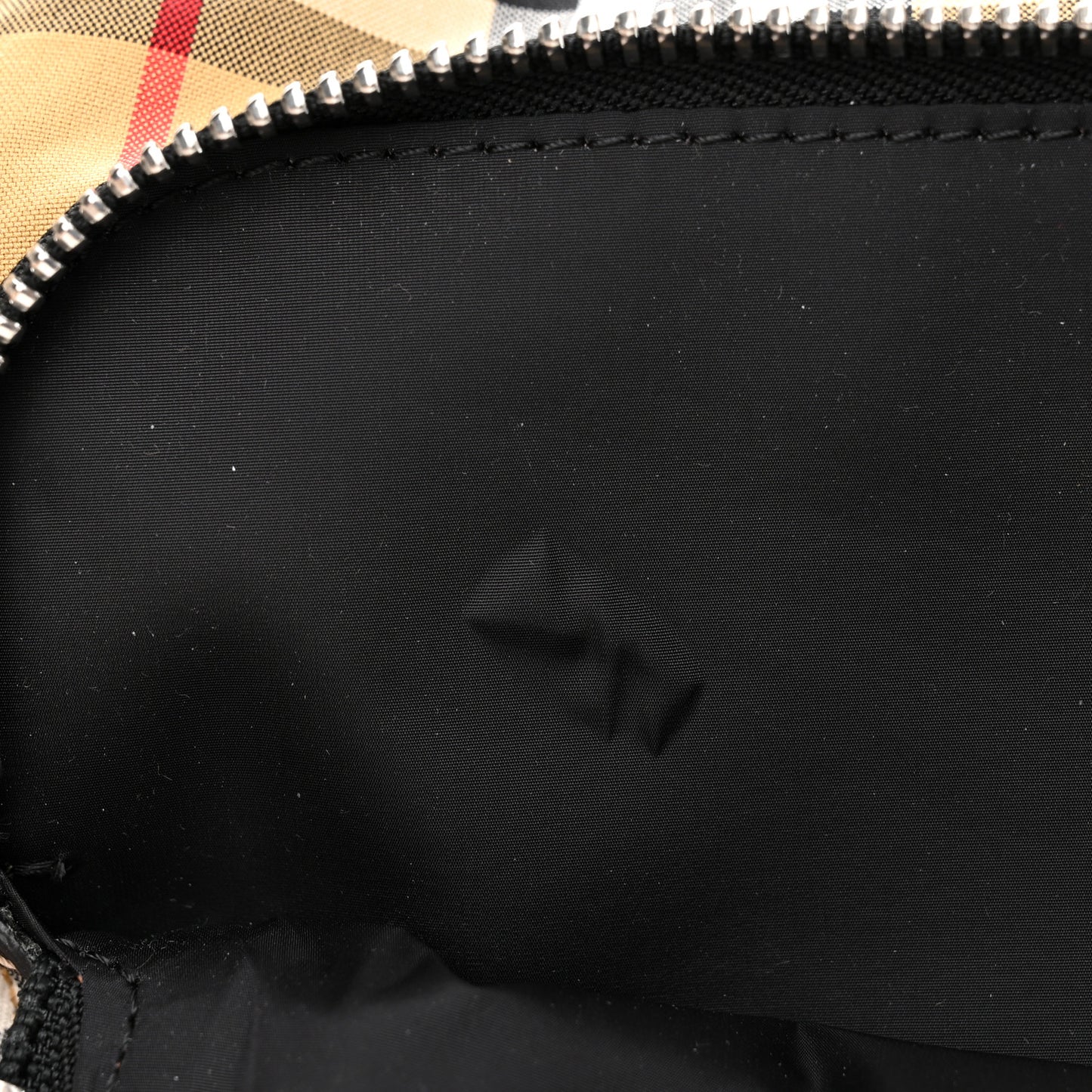 Nylon Vintage Check Medium Rucksack Backpack Antique Yellow