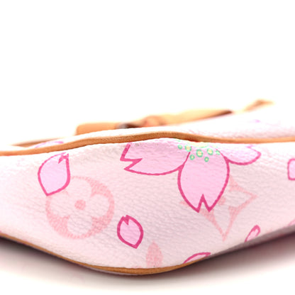 Louis Vuitton Monogram Cherry Blossom Pochette Accessories Pink 8 of 13