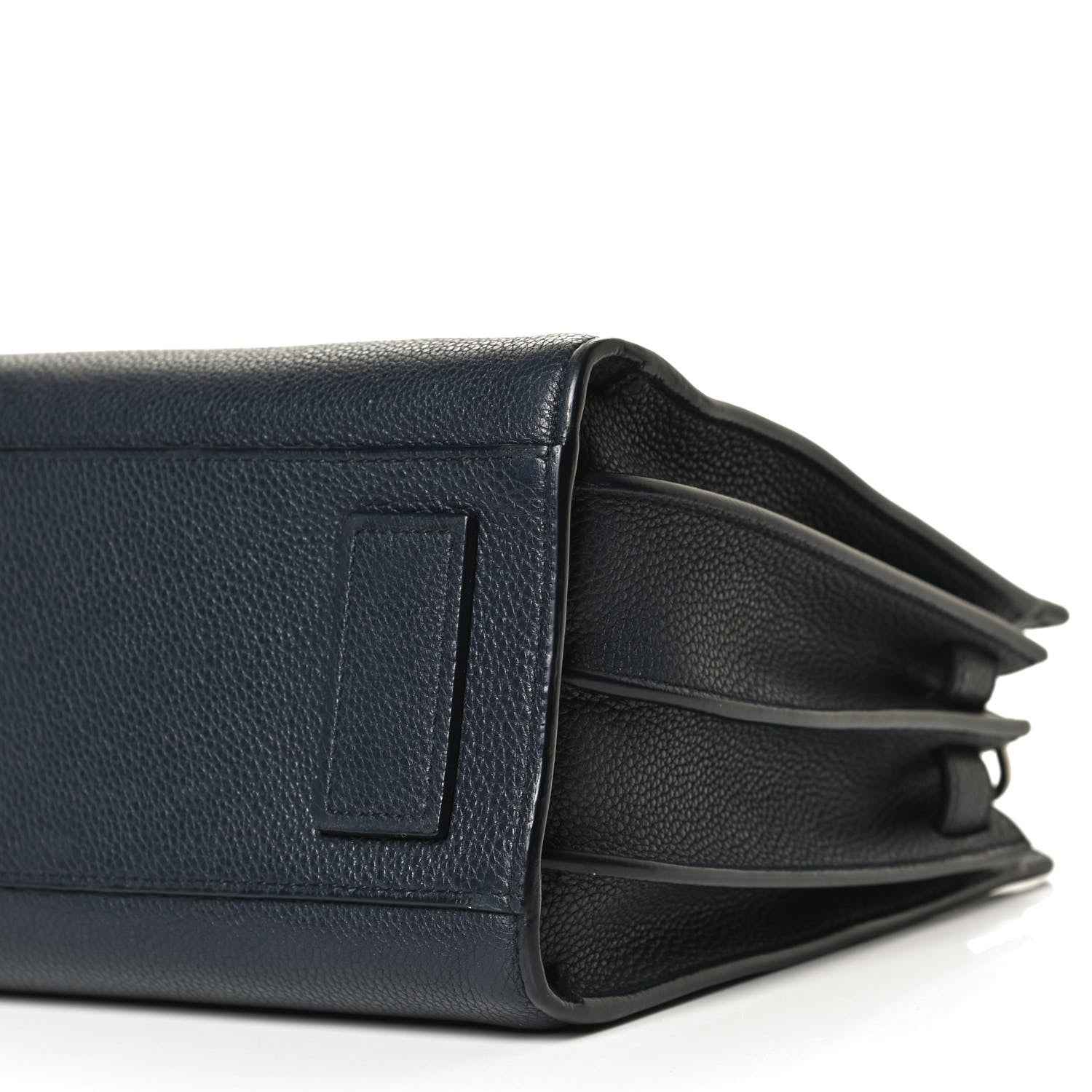 Saint Laurent Grained Calfskin Baby Supple Sac De Jour Navy 12 of 12