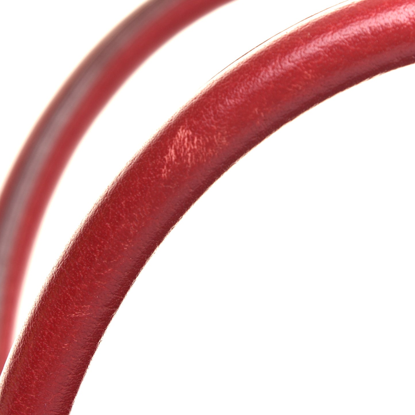 Togo White Bus 40 Rouge Casaque