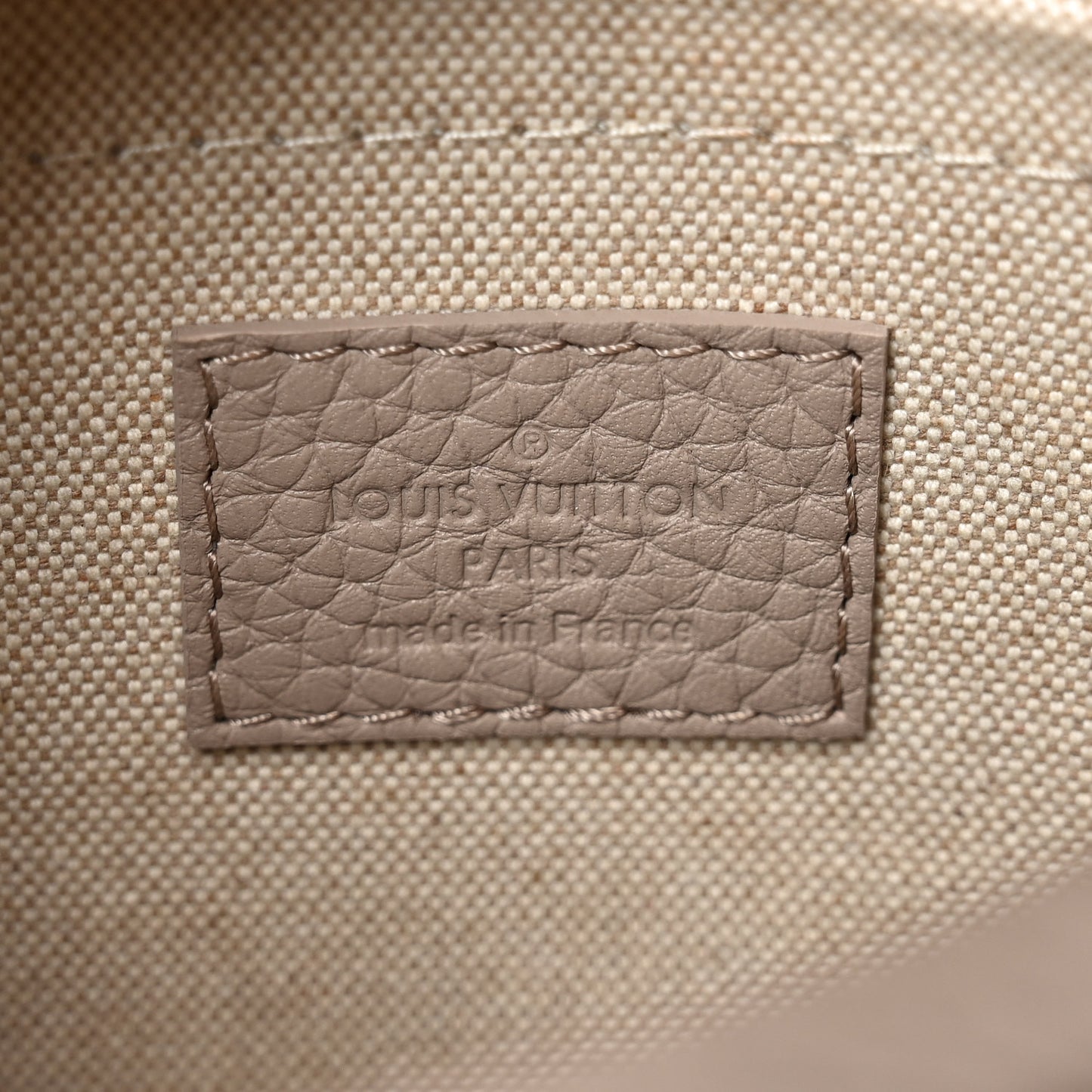 Taurillon Monogram Mini Soft Trunk Riverstone