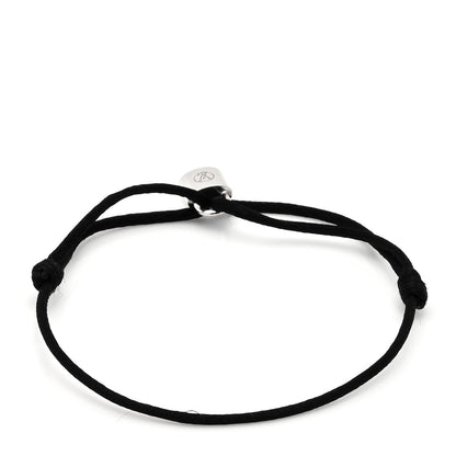 Louis Vuitton X UNICEF Sterling Silver Lockit Bracelet Black 3 of 4