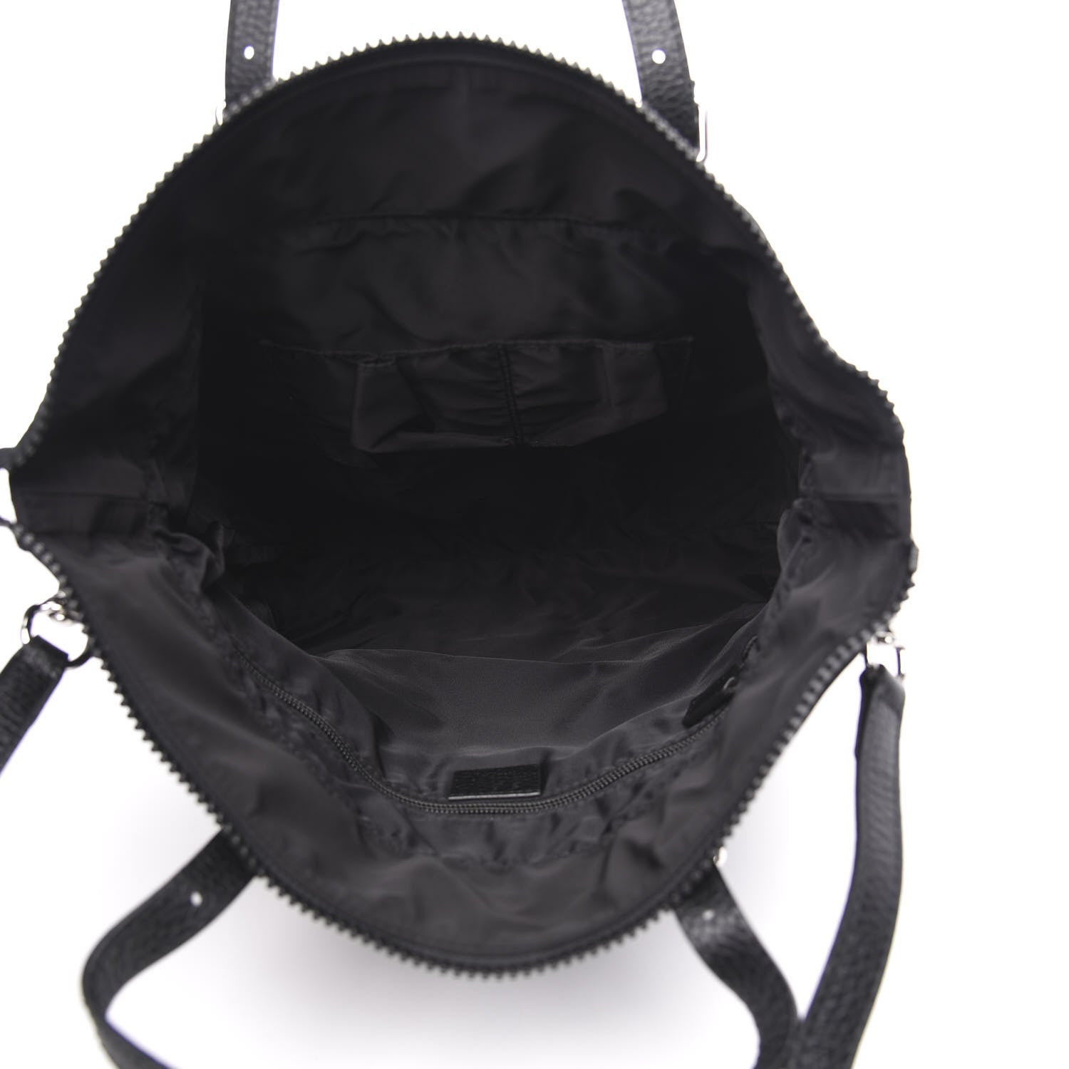 Gucci Nylon Monogram Medium Vertical Tote Black 5 of 9