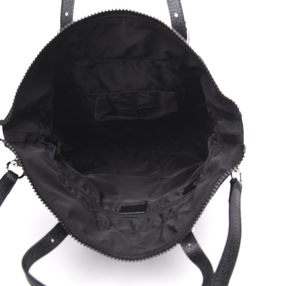 Gucci Nylon Monogram Medium Vertical Tote Black 5 of 9