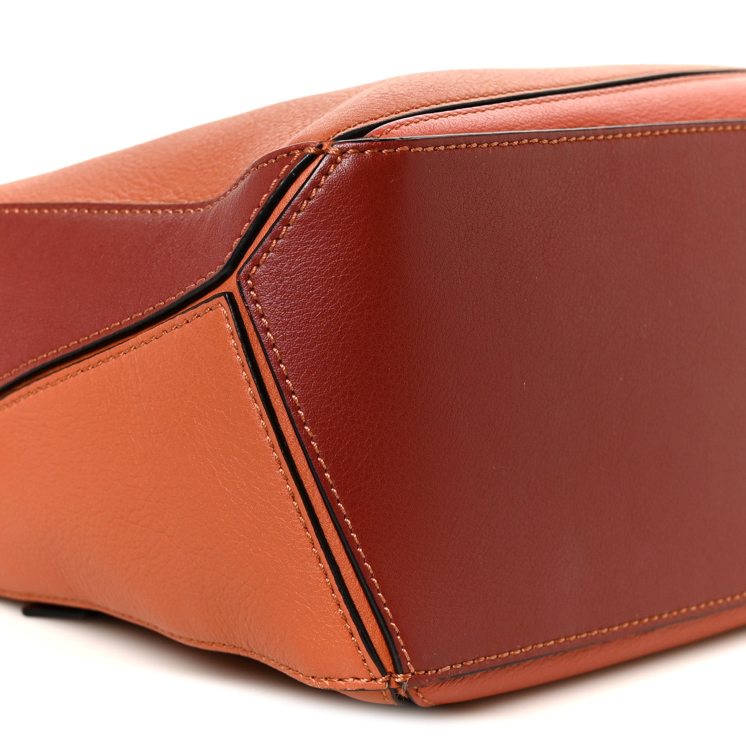 Loewe Calfskin Small Puzzle Bag Spice Orange Pumpkin 10 of 11
