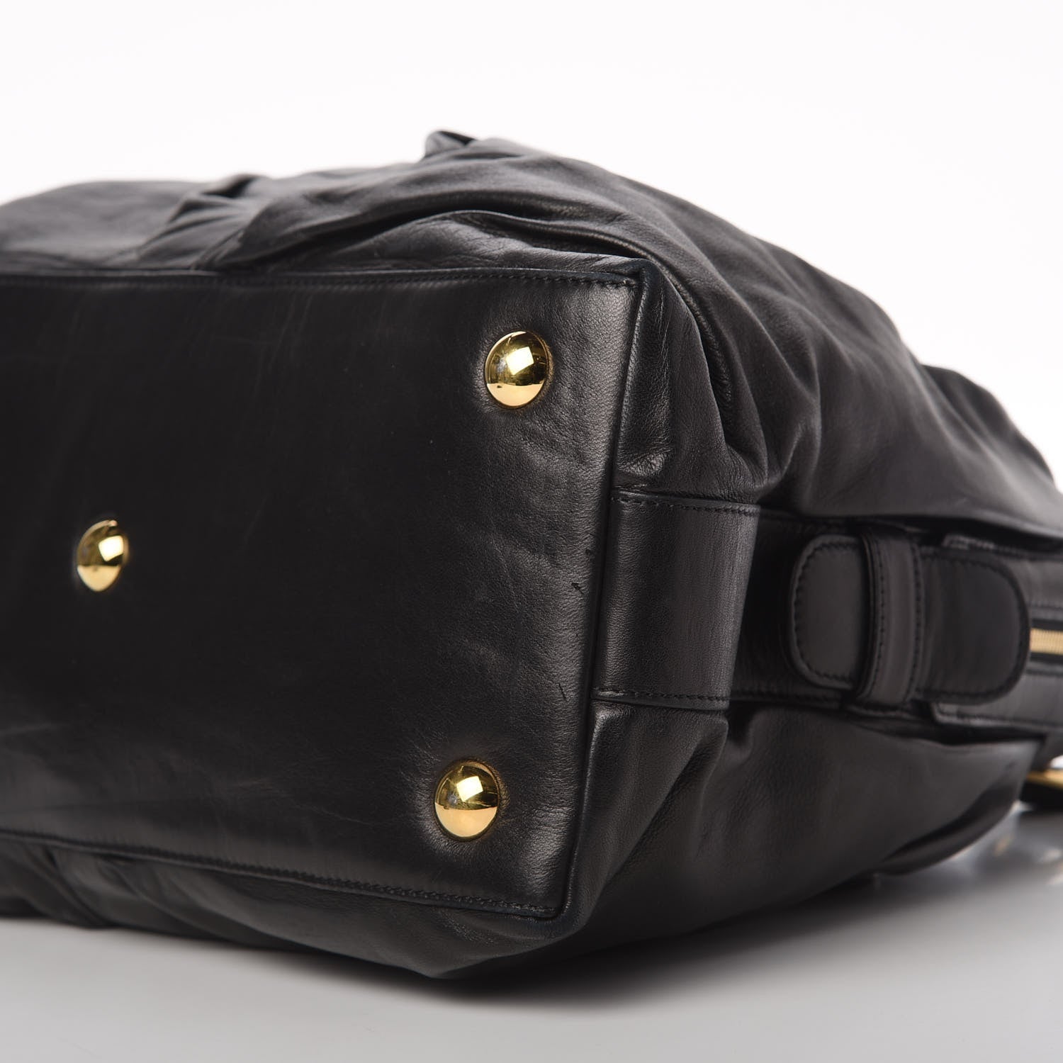 Valentino Garavani Lambskin Woven Couture Bag Black 9 of 14