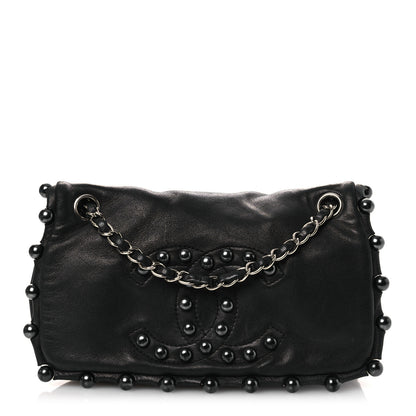 Chanel Lambskin Pearl Obsession Flap Black 1 of 14