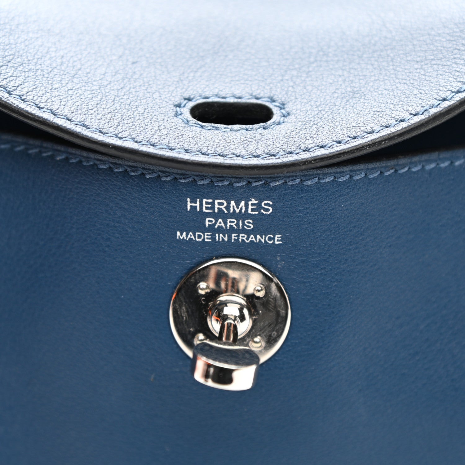 Hermes Swift Mini Lindy 20 Deep Bleu 6 of 11