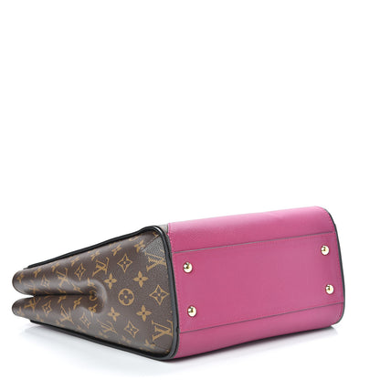 Louis Vuitton Calfskin Monogram Kimono Tote Grape 4 of 14
