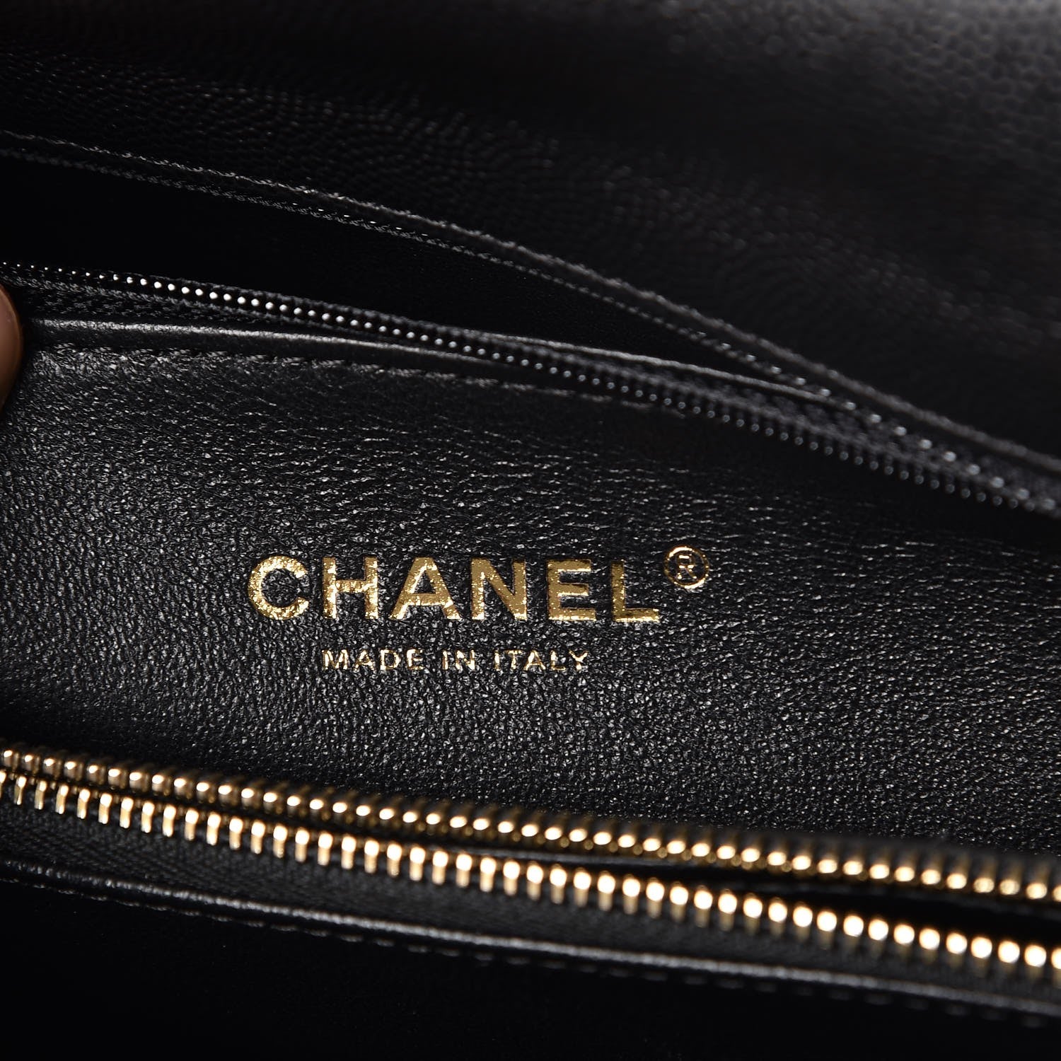 Chanel Caviar Lizard Quilted Small Coco Handle Flap Black 6 of 8