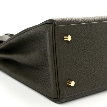 Hermes Togo Kelly Retourne 28 Vert Maquis 9 of 13