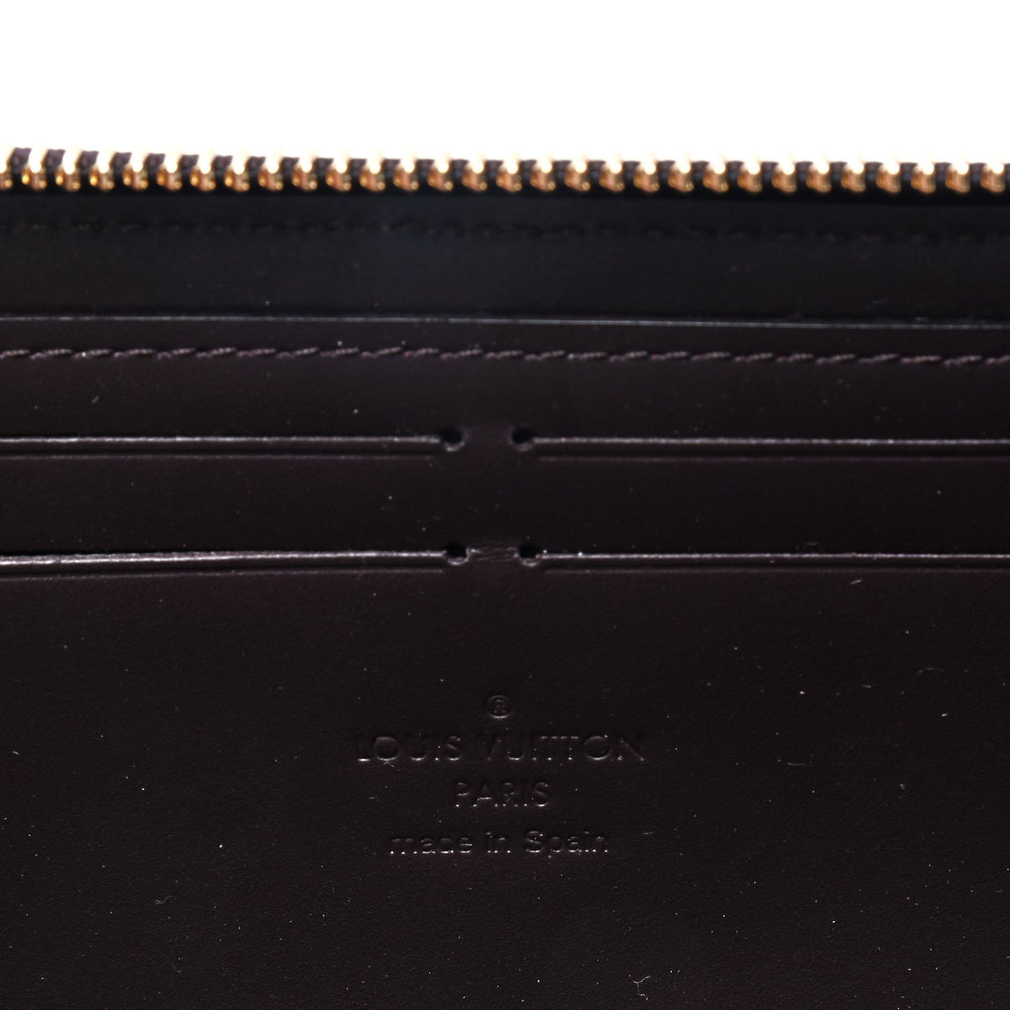 Patent Miroir Clemence Wallet Magenta Black