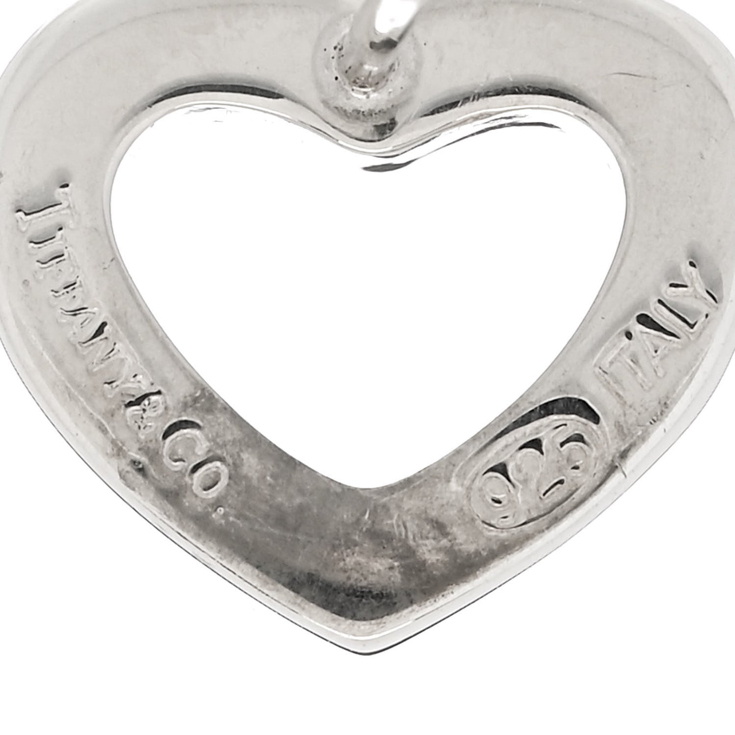 Sterling Silver Open Heart Earrings