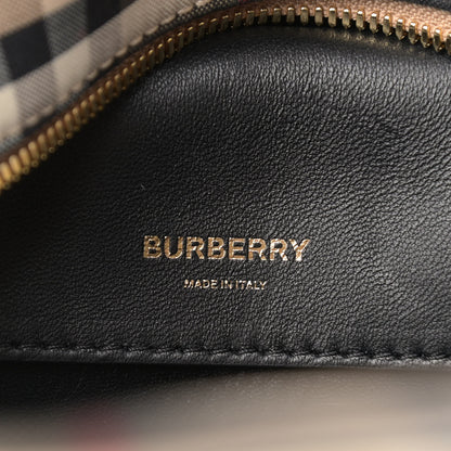 Burberry Smooth Calfskin Small Cube Bowling Bag Black 8 of 9